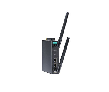 OnCell G3150A-LTE-EU-T - 1 port Industrial LTE Cellular Gateway, B1/B3/B7/B8/B20, RS-232/422/485, 0 to 55 Degree C by MOXA